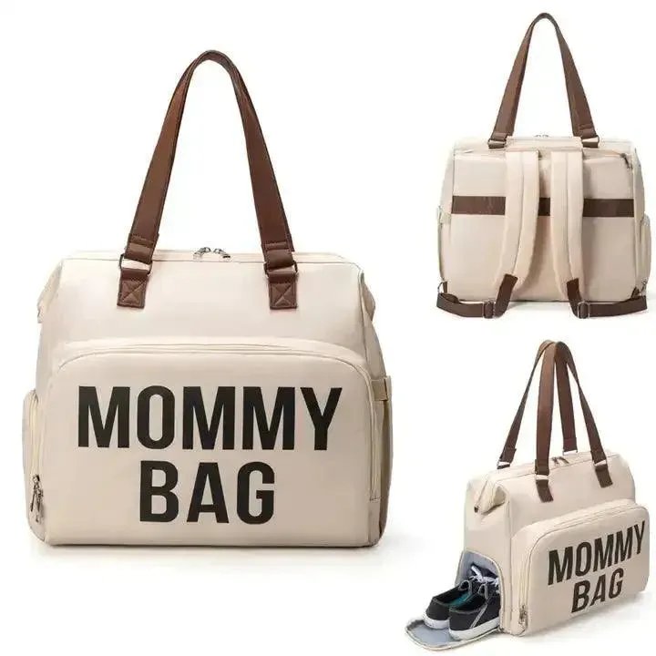 Waterproof Multi-functional Compact Mommy Bag