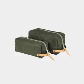 Waxed Canvas Dopp Kit