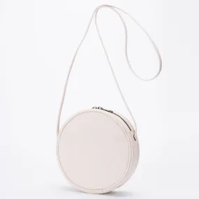 Women's Small Round Canvas Bag Canvas Circle Bag