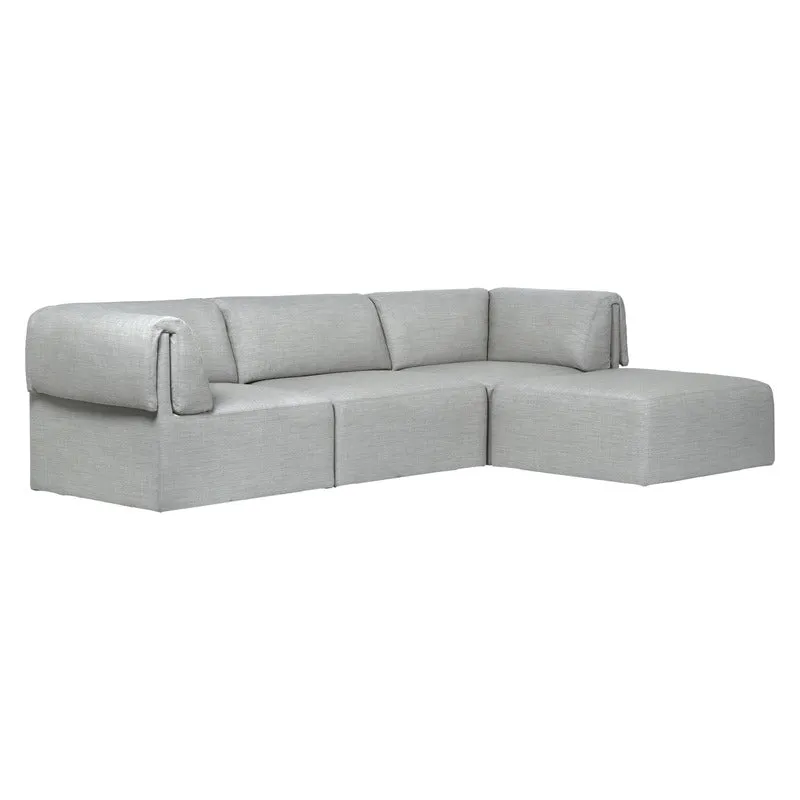 Wonder 3-Seater Sofa with Chaise Lounge