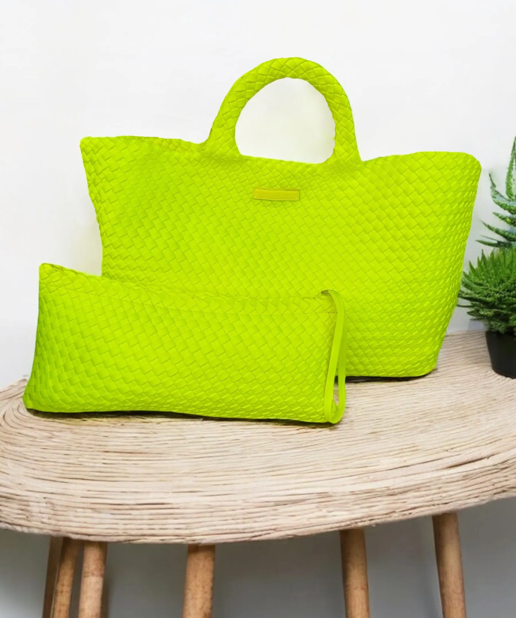 Woven Mahjong Carryall - 6 Colors